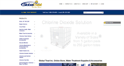 Desktop Screenshot of globaltreatonlinestore.com